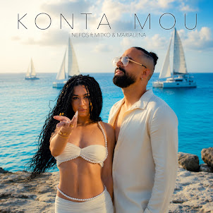 Néfos. — Konta Mou (Cover Remix) (Feat. Mitko & Marialena)